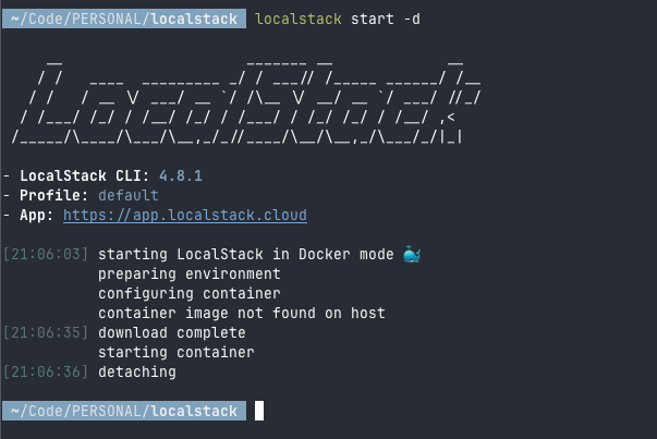 AWS LOCALSTACK DEMO A
